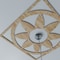 Ekena Millwork Blume Wood Fretwork Pierced Ceiling Medallion, Red Oak, 20"OD x 7"ID x 3/8"T CMWP20X20X0375BLRO - alternate 7